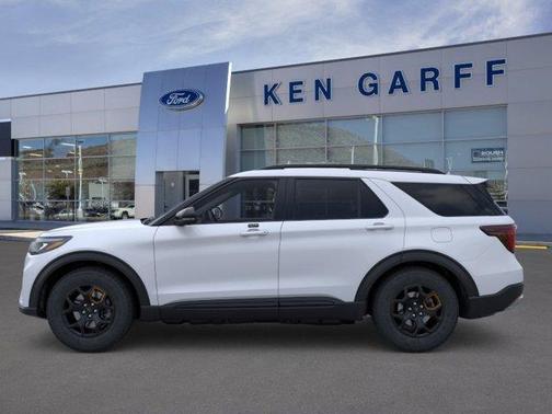 Space White Metallic 2026 Ford Explorer Tremor