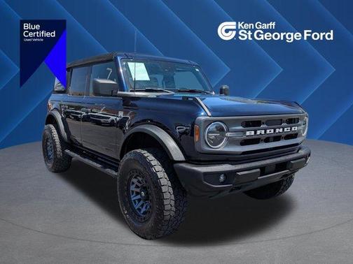 Antimatter Blue Metallic 2021 Ford Bronco Big Bend