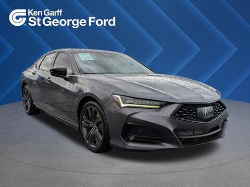 Gray 2021 Acura TLX A-Spec