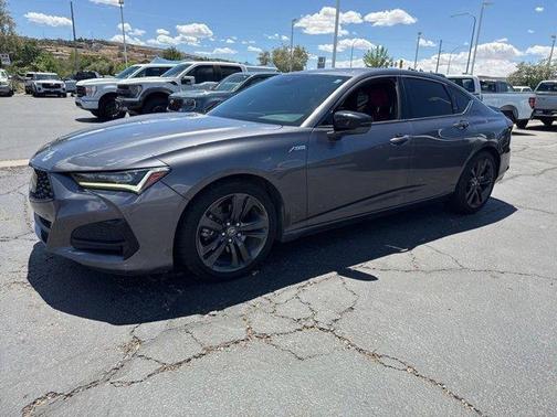 Modern Steel Metallic 2021 Acura TLX A-Spec