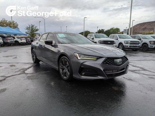 Modern Steel Metallic 2021 Acura TLX A-Spec