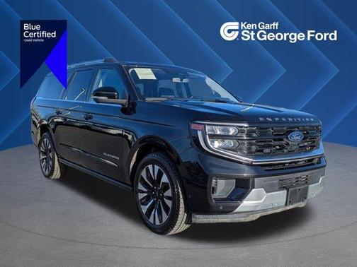 Black Metallic 2025 Ford Expedition Max Platinum