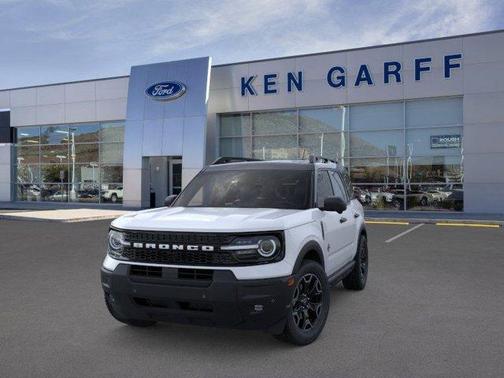 Space White Metallic 2026 Ford Bronco Sport Outer Banks