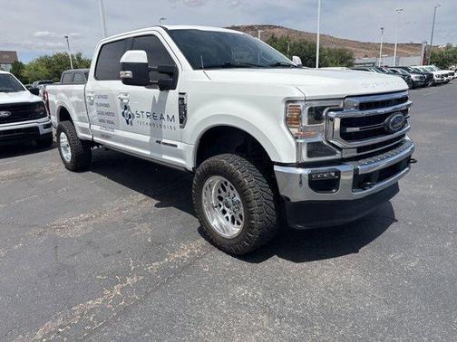 White Metallic 2021 Ford F-350 Lariat Super Duty
