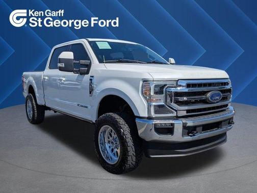 White Metallic 2021 Ford F-350 Lariat Super Duty