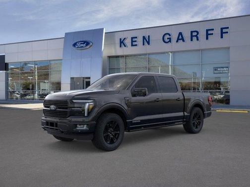 Agate Black Metallic 2025 Ford F-150 Platinum