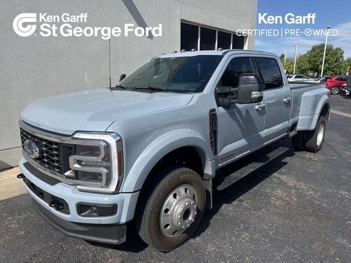 Glacier Gray 2026 Ford F-450 Platinum