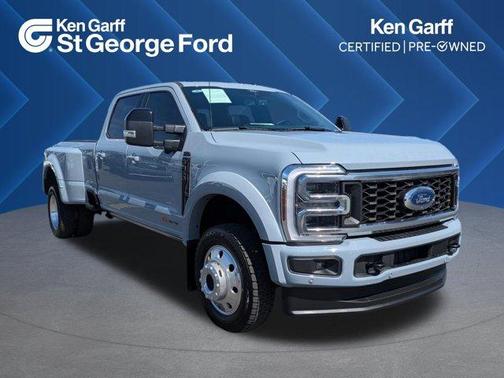 Glacier Gray 2026 Ford F-450 Platinum
