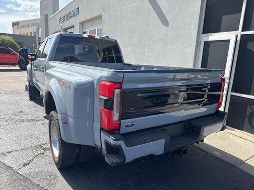 Glacier Gray 2026 Ford F-450 Platinum
