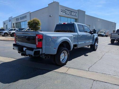 Glacier Gray 2026 Ford F-450 Platinum