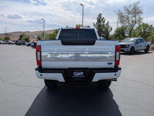 White 2022 Ford F-350 Platinum