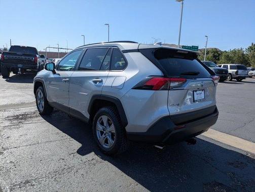 Silver Sky Metallic 2023 Toyota RAV4 Hybrid LE