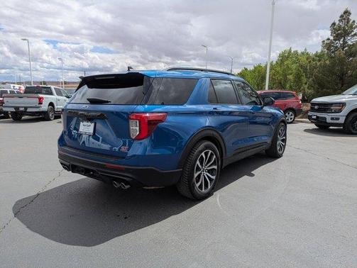 Blue Metallic 2023 Ford Explorer ST