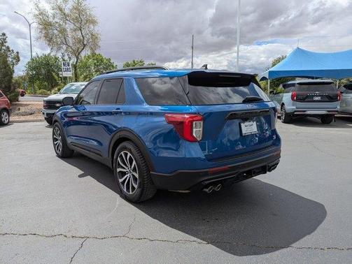 Blue Metallic 2023 Ford Explorer ST