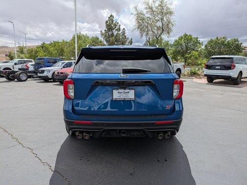 Blue Metallic 2023 Ford Explorer ST