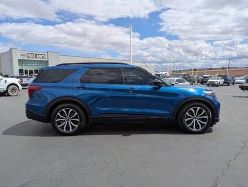 Blue Metallic 2023 Ford Explorer ST