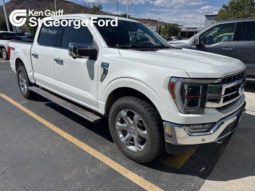 White Metallic 2021 Ford F-150 Lariat