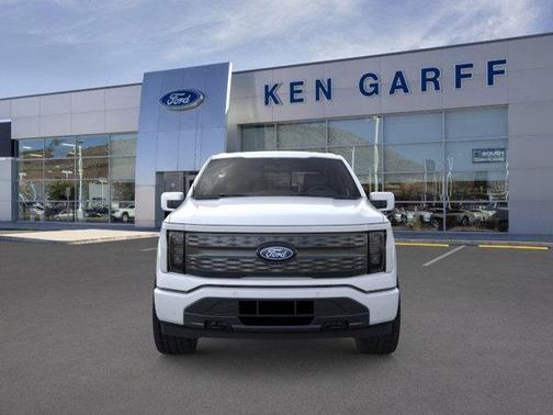 Space White Metallic 2025 Ford F-150 Lightning LARIAT