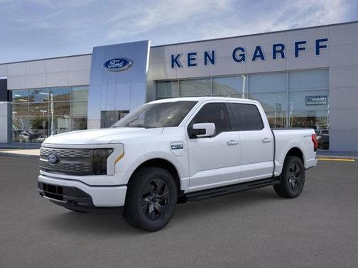 Space White Metallic 2025 Ford F-150 Lightning LARIAT