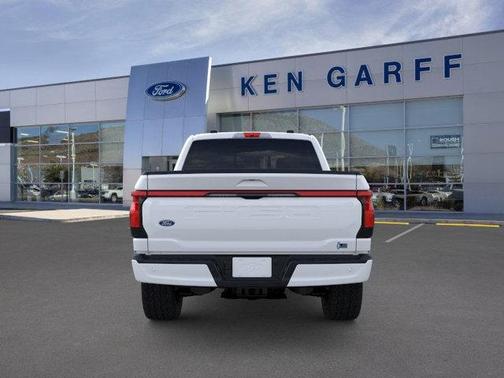 Space White Metallic 2025 Ford F-150 Lightning LARIAT