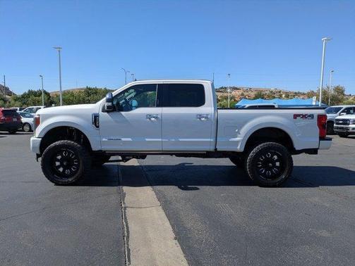 White Platinum Tri-Coat Metallic 2019 Ford F-350 Platinum