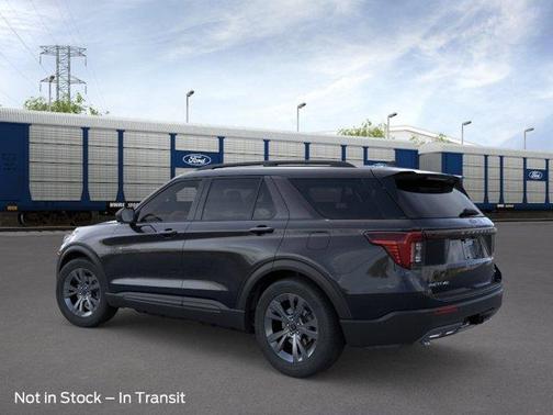 Agate Black Metallic 2026 Ford Explorer Active