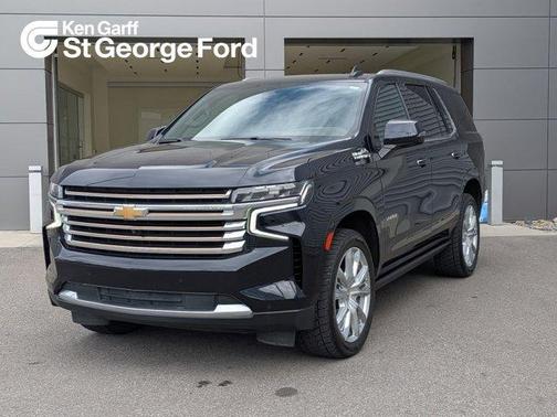 Midnight Blue Metallic 2021 Chevrolet Tahoe High Country