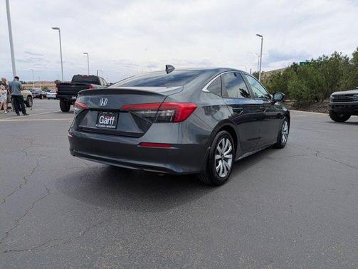 Gray Metallic 2024 Honda Civic LX