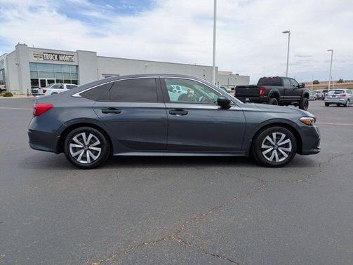 Gray Metallic 2024 Honda Civic LX