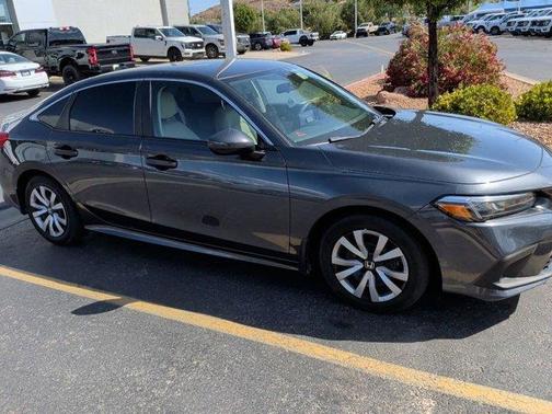 Gray Metallic 2024 Honda Civic LX