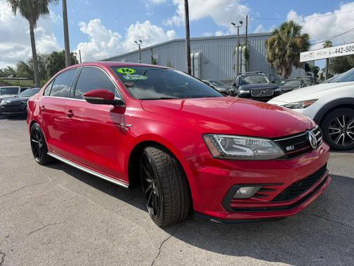 Red 2016 Volkswagen Jetta 2.0T GLI SEL