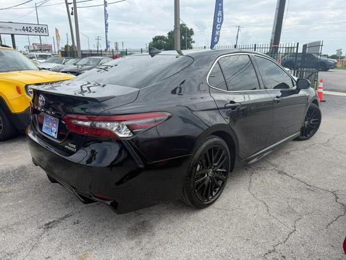 Midnight Black Metallic 2021 Toyota Camry XSE