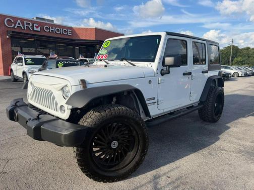 Bright White Clearcoat 2018 Jeep Wrangler JK Unlimited Sport