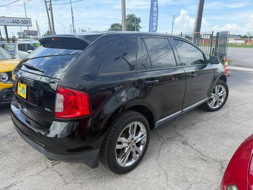 Black 2012 Ford Edge SEL