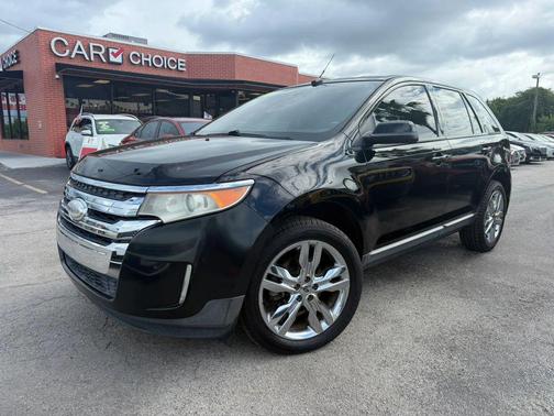 Black 2012 Ford Edge SEL