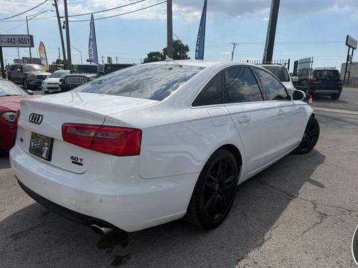 White 2015 Audi A6 2.0T Premium