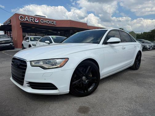 White 2015 Audi A6 2.0T Premium