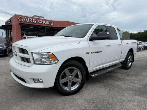 Bright White Clearcoat 2012 RAM 1500 Sport