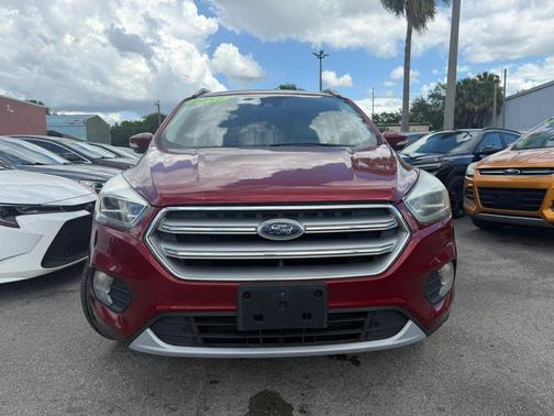 Burgundy 2017 Ford Escape Titanium