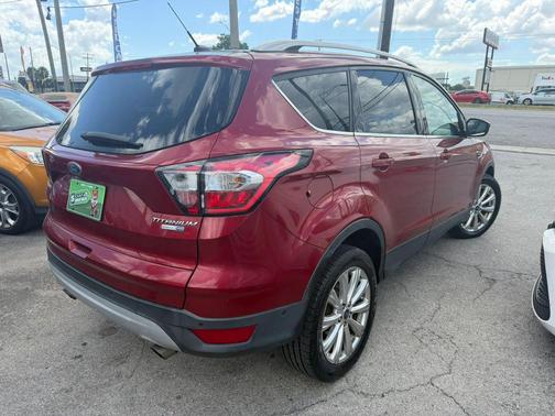 Burgundy 2017 Ford Escape Titanium