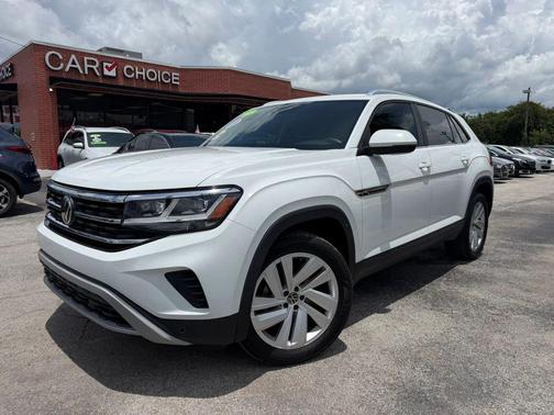 White 2023 Volkswagen Atlas Cross Sport 3.6L V6 SE w/Technology