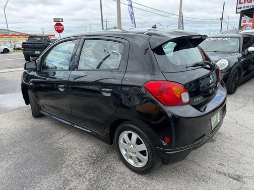 Mystic Black 2015 Mitsubishi Mirage ES