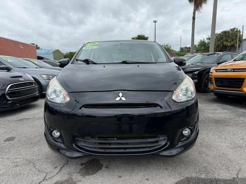 Mystic Black 2015 Mitsubishi Mirage ES