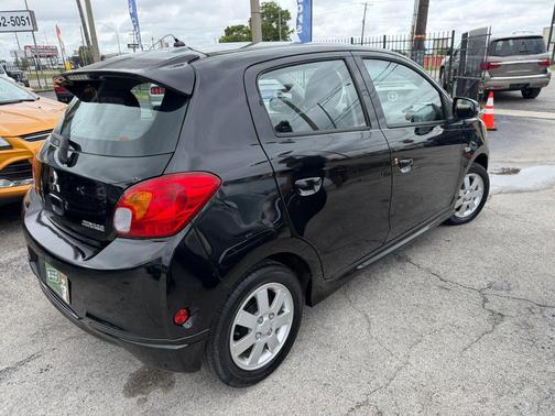 Mystic Black 2015 Mitsubishi Mirage ES
