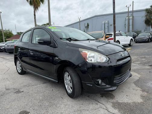 Mystic Black 2015 Mitsubishi Mirage ES