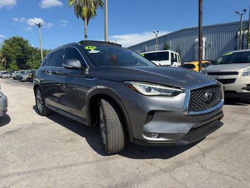 Graphite Shadow 2019 INFINITI QX50 Luxe
