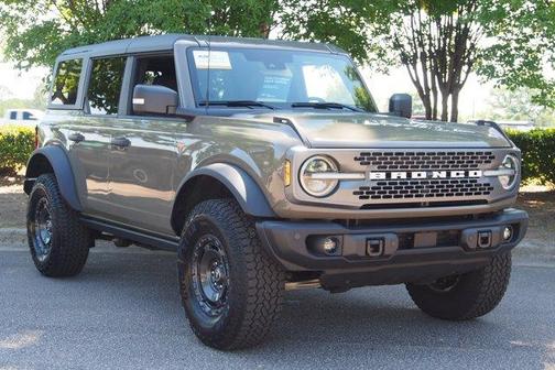 Gray 2025 Ford Bronco Badlands