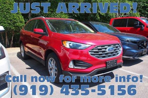 Red Metallic 2022 Ford Edge SEL