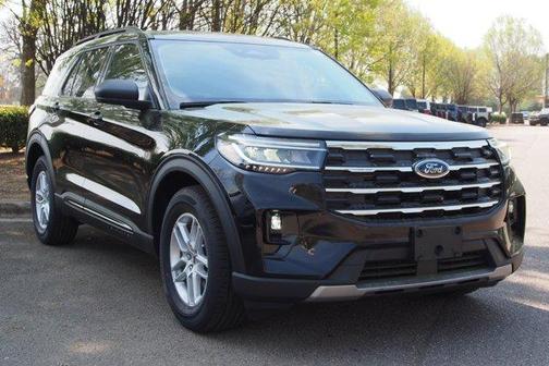 Black Metallic 2026 Ford Explorer Active