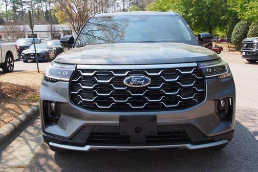 Gray Metallic 2026 Ford Explorer Platinum